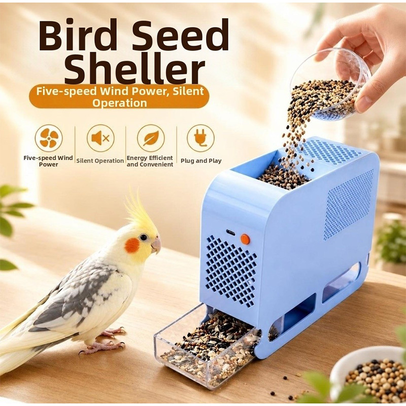 Food Storage With Dividers - Elektrische zaadontdooier en -scheider voor vogelvoer,