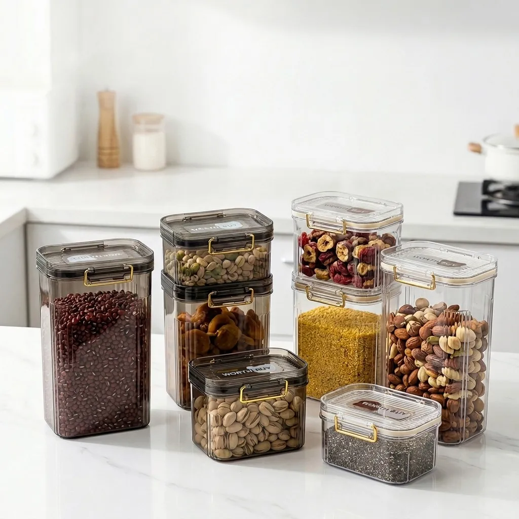 Luchtdichte voedselbewaarconta - Food Storage With Dividers recensie en prijs