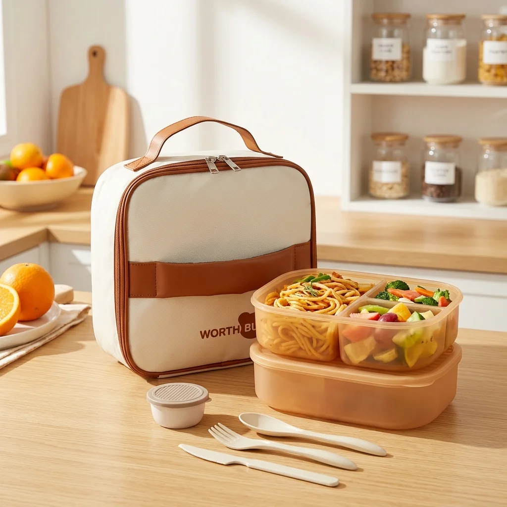 Afneembare plastic bentobox, g - Food Storage With Dividers recensie en prijs