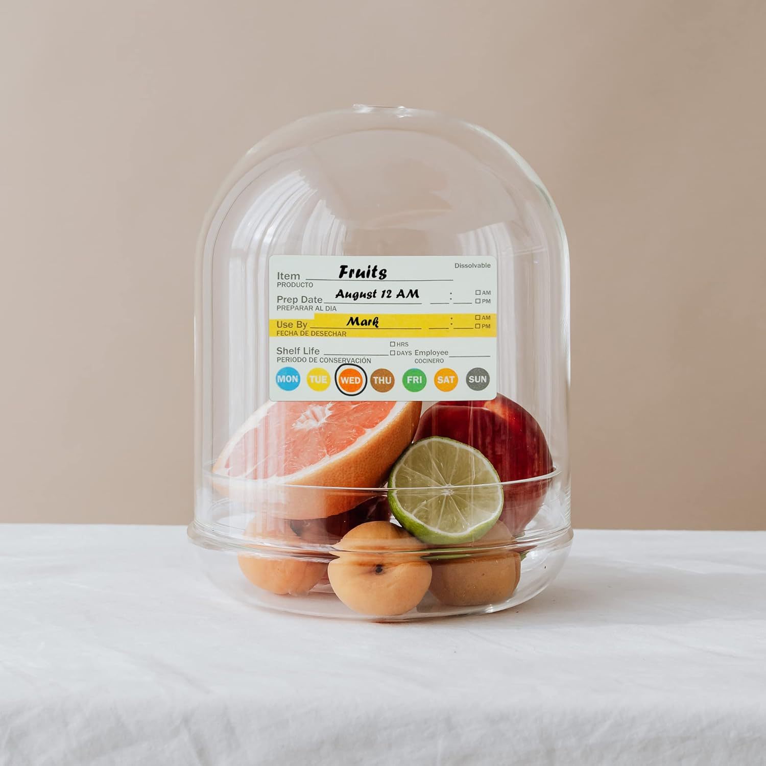 250 Stuks/Roll Voedsel Datumla - Food Storage Labels recensie en prijs