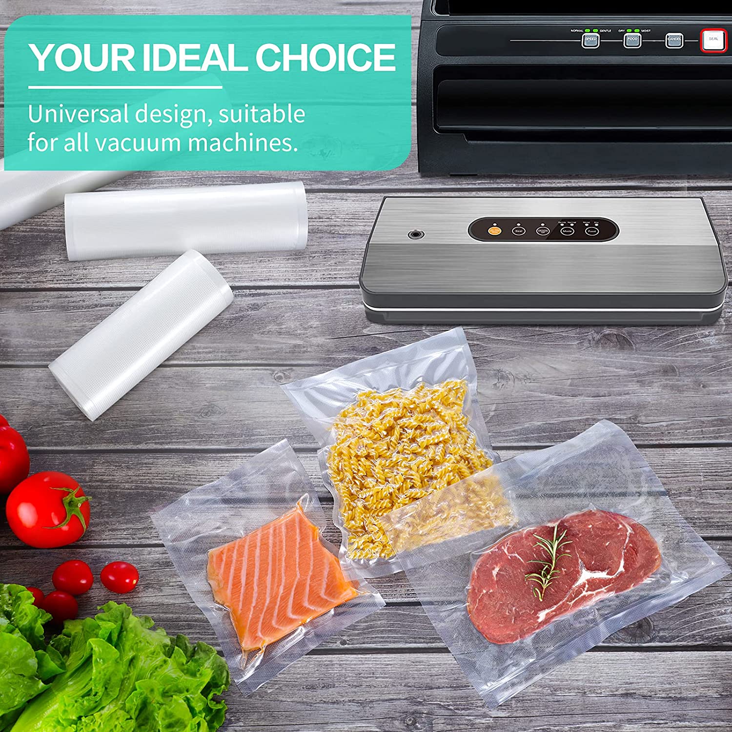 Keukenzakken voor vacuümvoedse - Food Storage Bag recensie en prijs