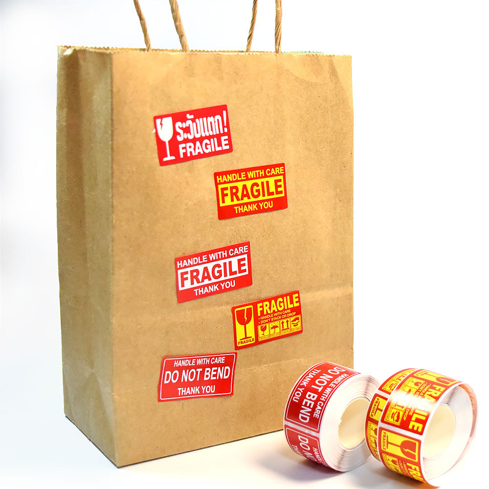 250 stuks breekbare waarschuwi - Food Storage Labels recensie en prijs