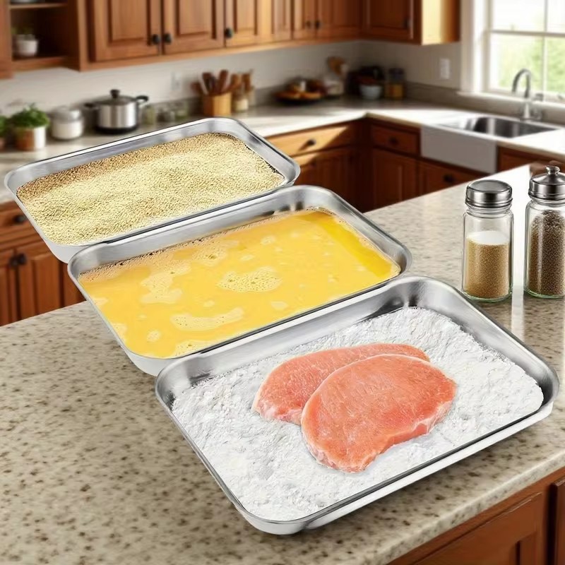 Drievoudige set roestvrijstale - Food Storage Meals recensie en prijs